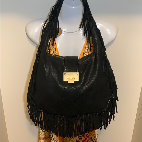 JIMMY CHOO FRINGE PURSE - Picture 3 of 10